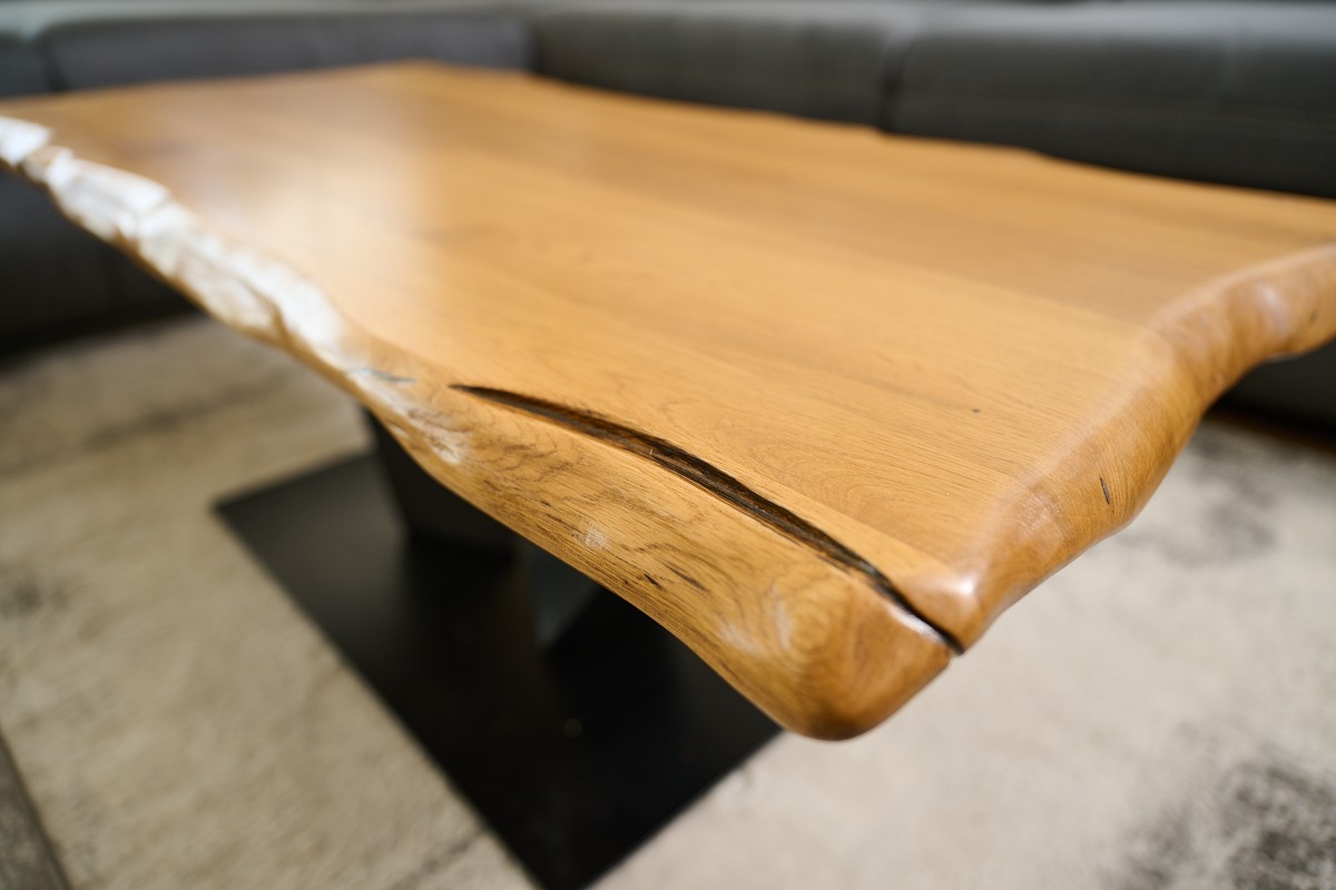 Live Edge masiv - přírodní povrch