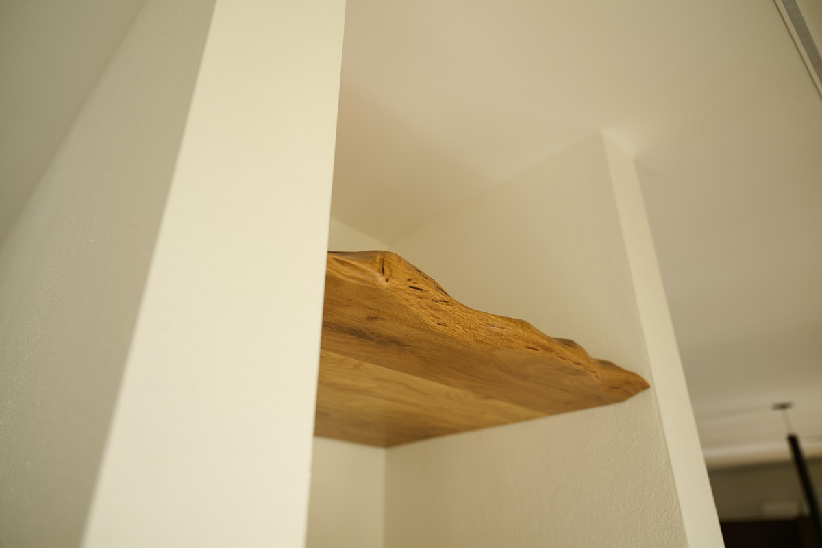 Live Edge masiv - kompletní realizace